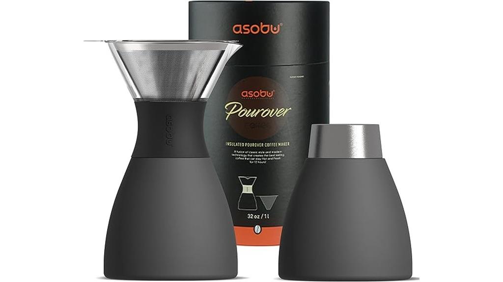 insulated 32oz pour over coffee