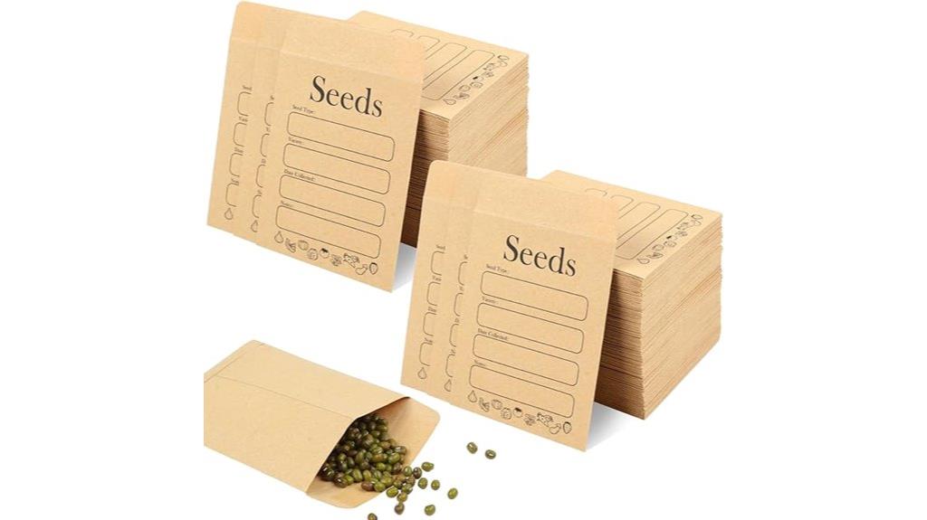 joyberg seed storage envelopes