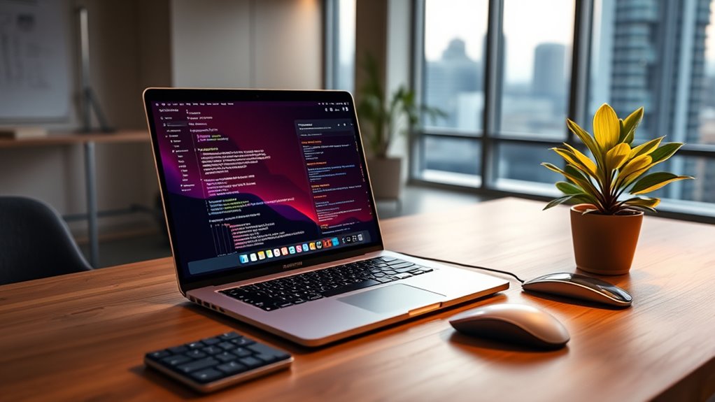 key development laptop features