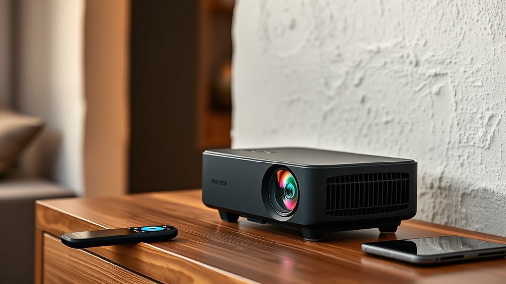 key features for portable projectors