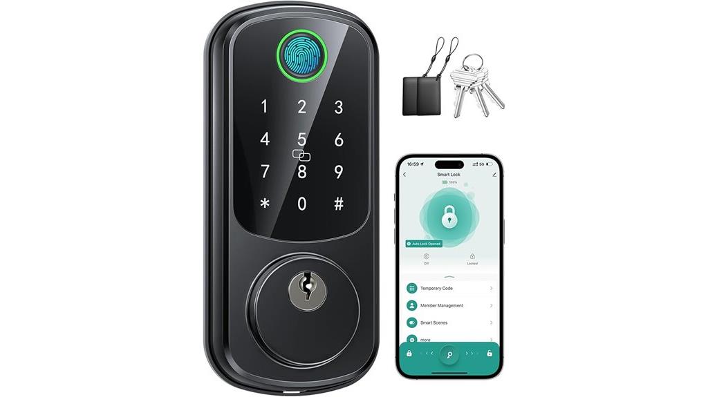 keyless touchscreen app lock