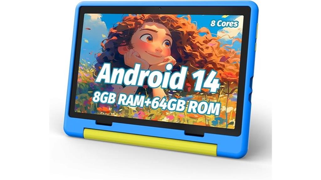 kids android tablet with storage