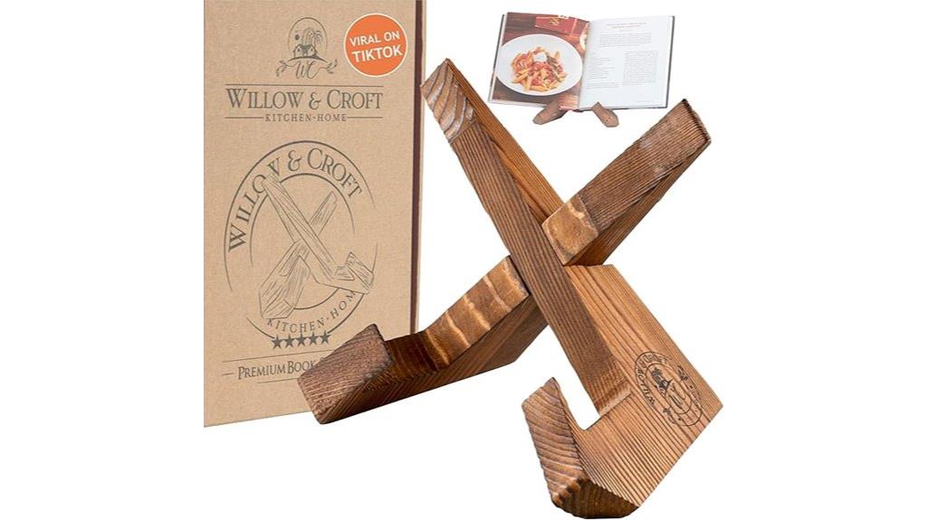 kitchen cookbook stand display