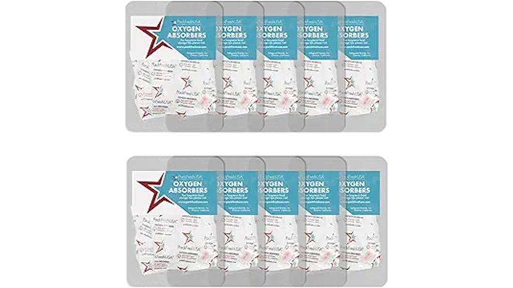 large 500cc oxygen absorber packs