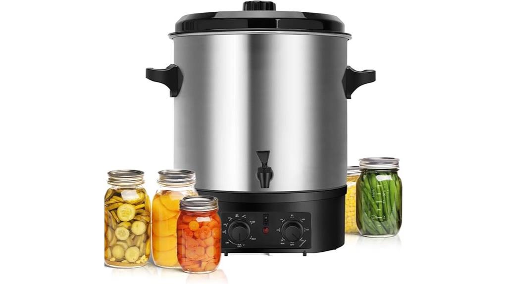 large capacity electric canner