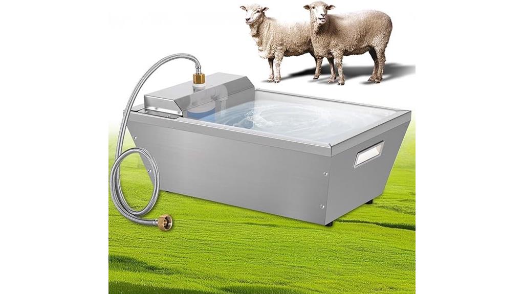 large capacity livestock waterer