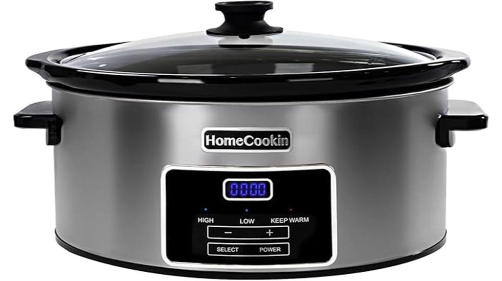 large capacity programmable cooker