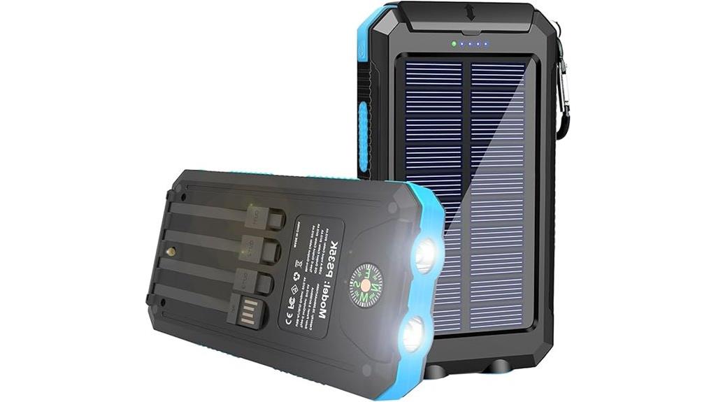 large capacity solar charger