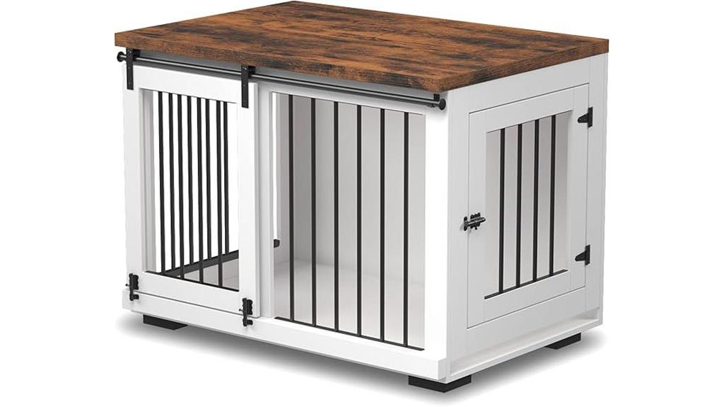 large dog crate furniture
