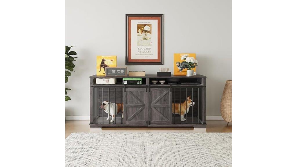large double dog crate