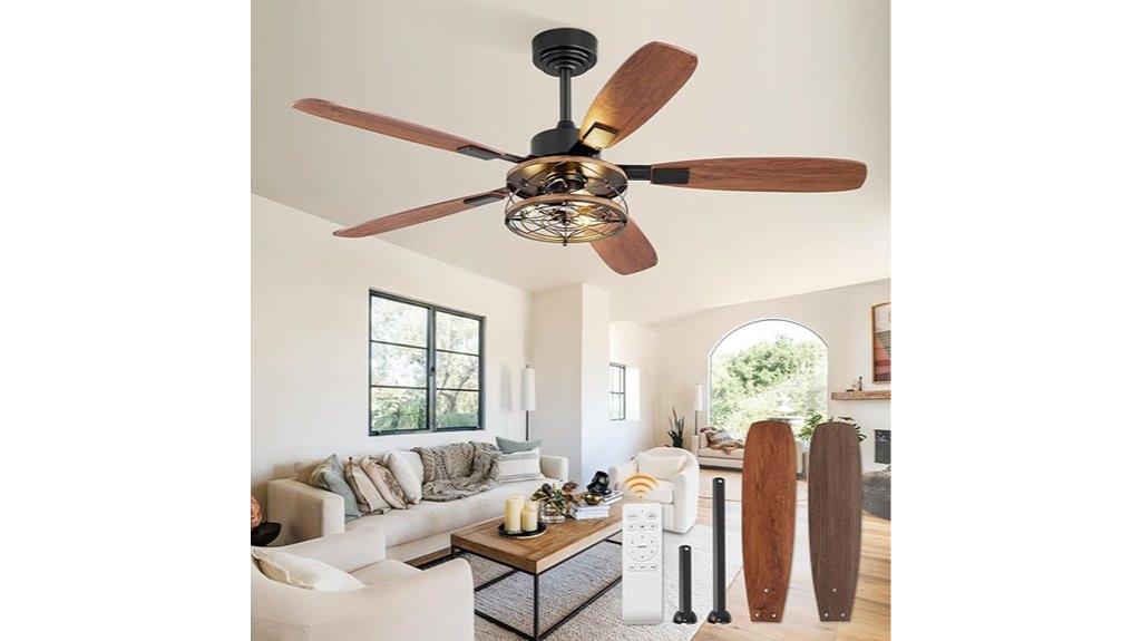 large farmhouse ceiling fan