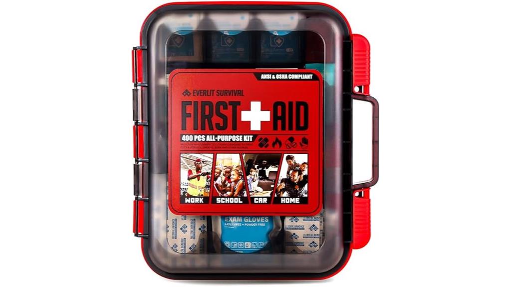 large osha compliant first aid kit