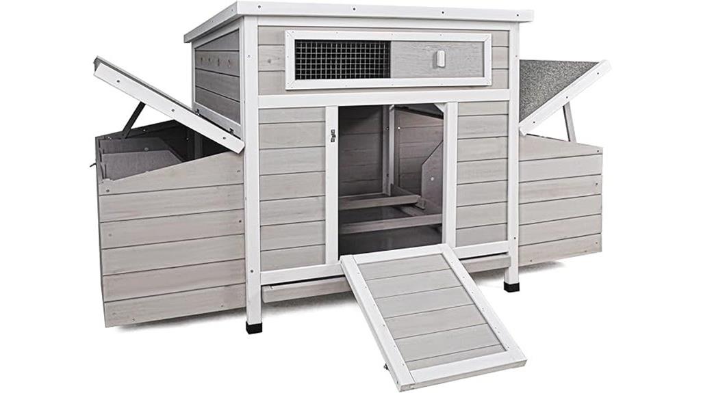 large outdoor chicken coop