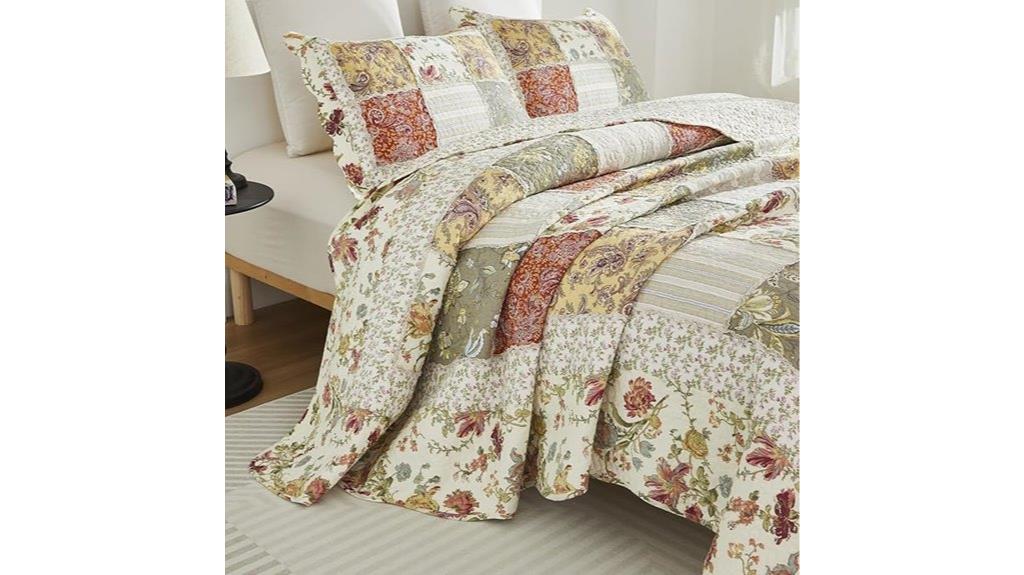 large queen quilt set