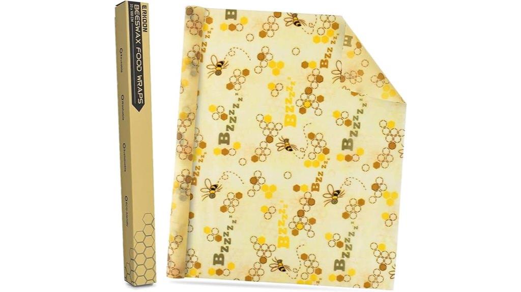 large reusable beeswax wraps