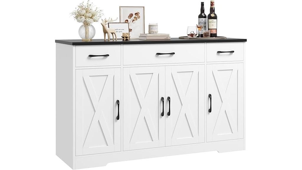 large storage buffet cabinet