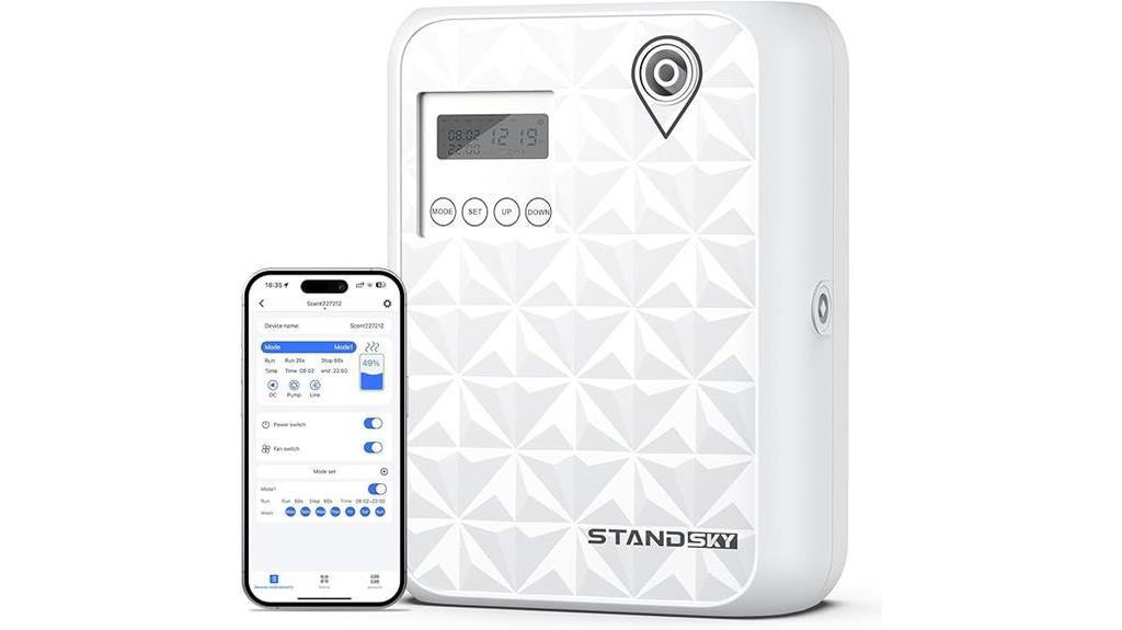 large waterless oil diffuser