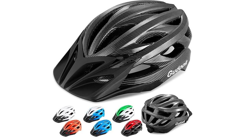 lightweight adjustable bike helmet