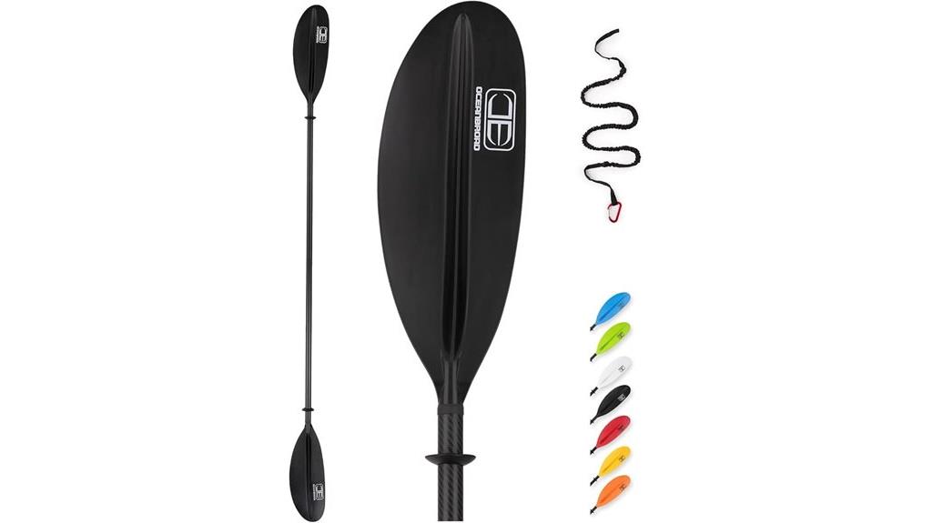 lightweight carbon fiber paddle