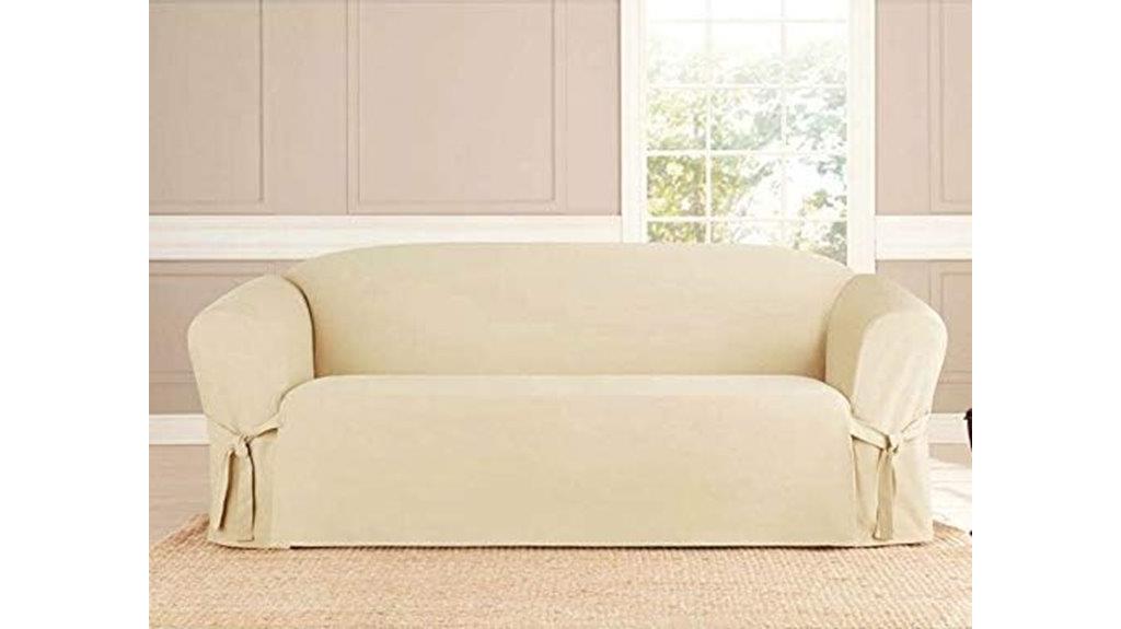 linen microsuede furniture cover