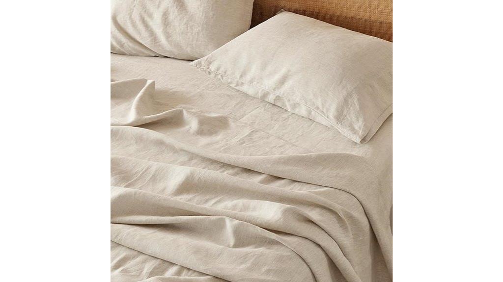 linen queen sheet set