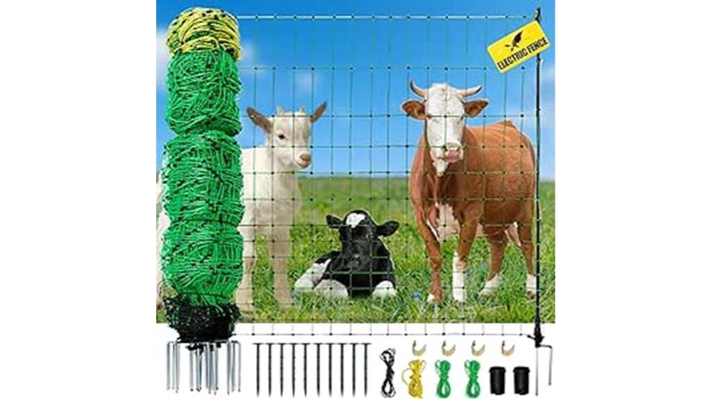 livestock electric fence netting