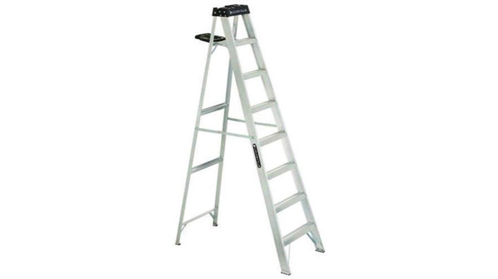 louisville 8 foot aluminum ladder