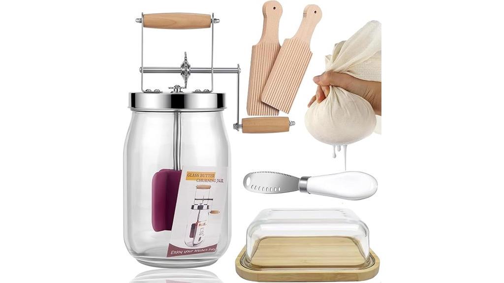 manual butter making kit