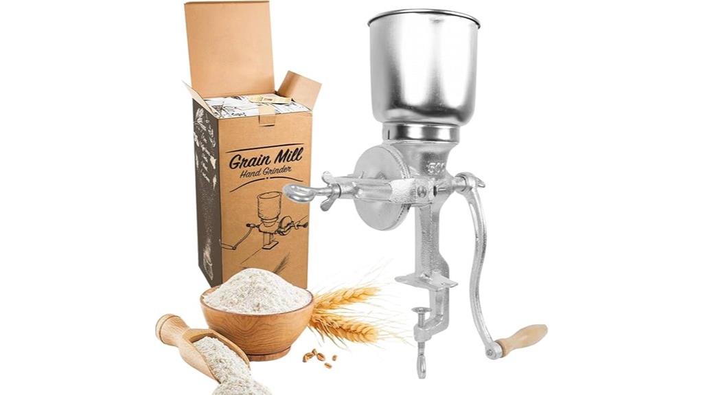 manual grain and coffee grinder