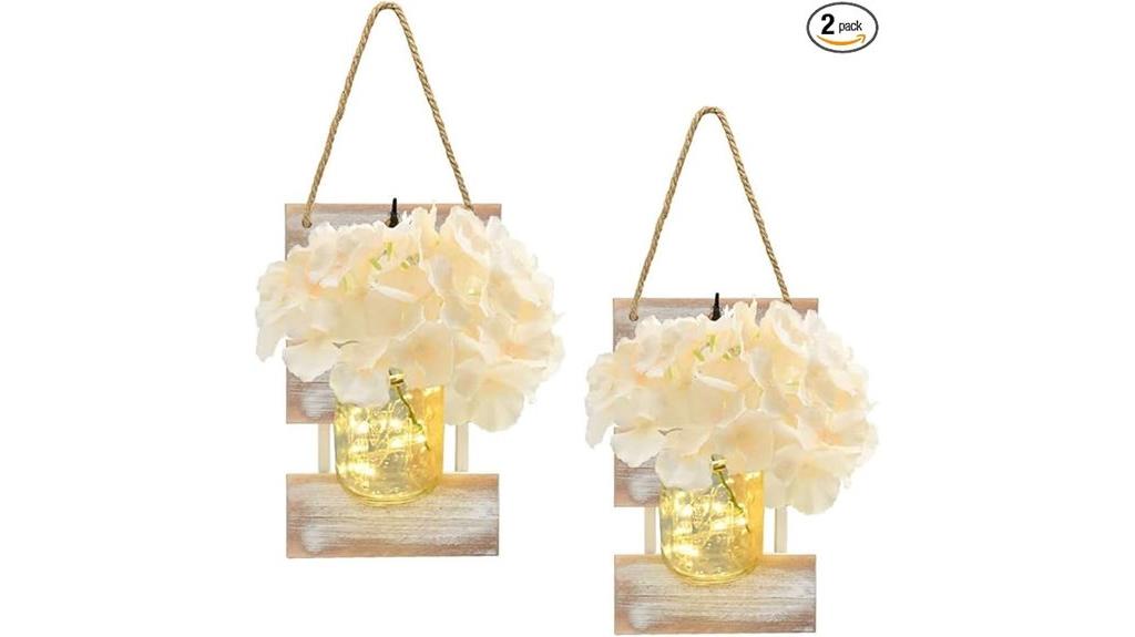 mason jar fairy lights