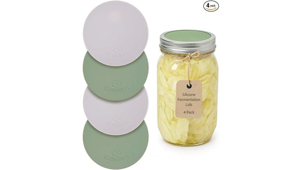 mason jar fermentation lids