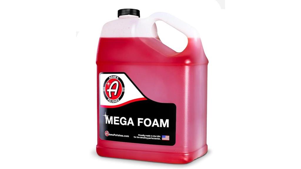 mega foam car wash