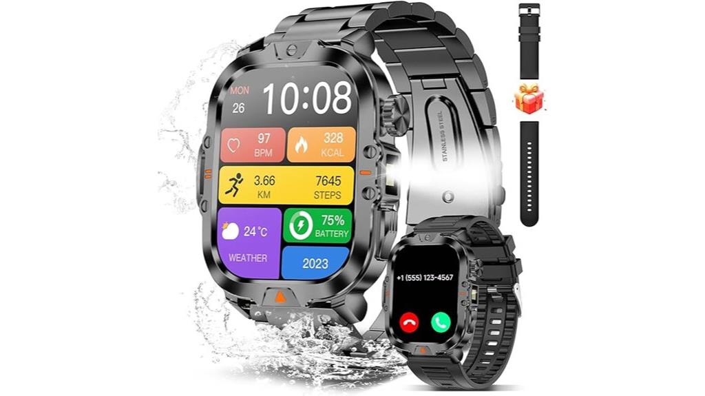 men s waterproof smart watch