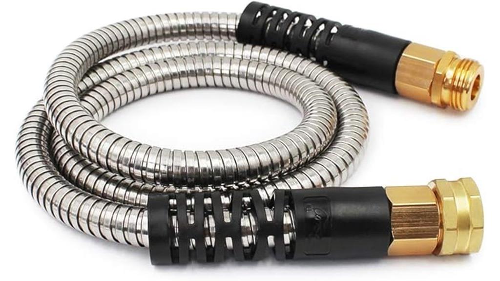 metal garden hose extension