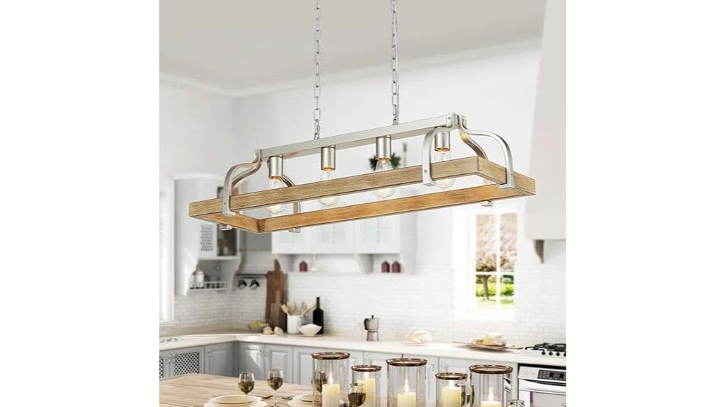 metal hanging chandelier
