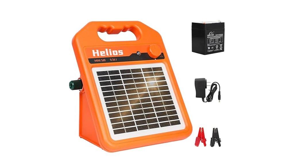 mini 160 solar fence charger