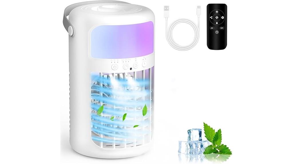 mobile cooling with remote