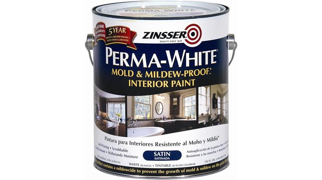 mold resistant satin interior paint