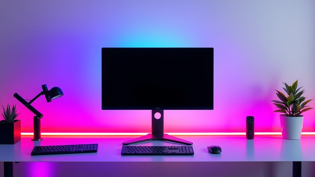 monitor light bar features