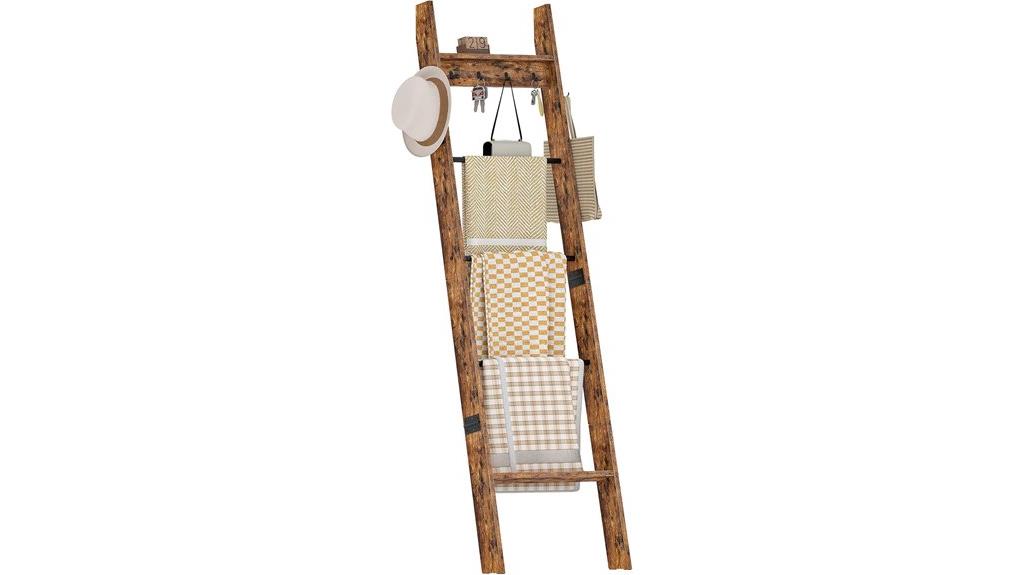 multi tier blanket ladder