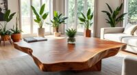 natural wood coffee tables