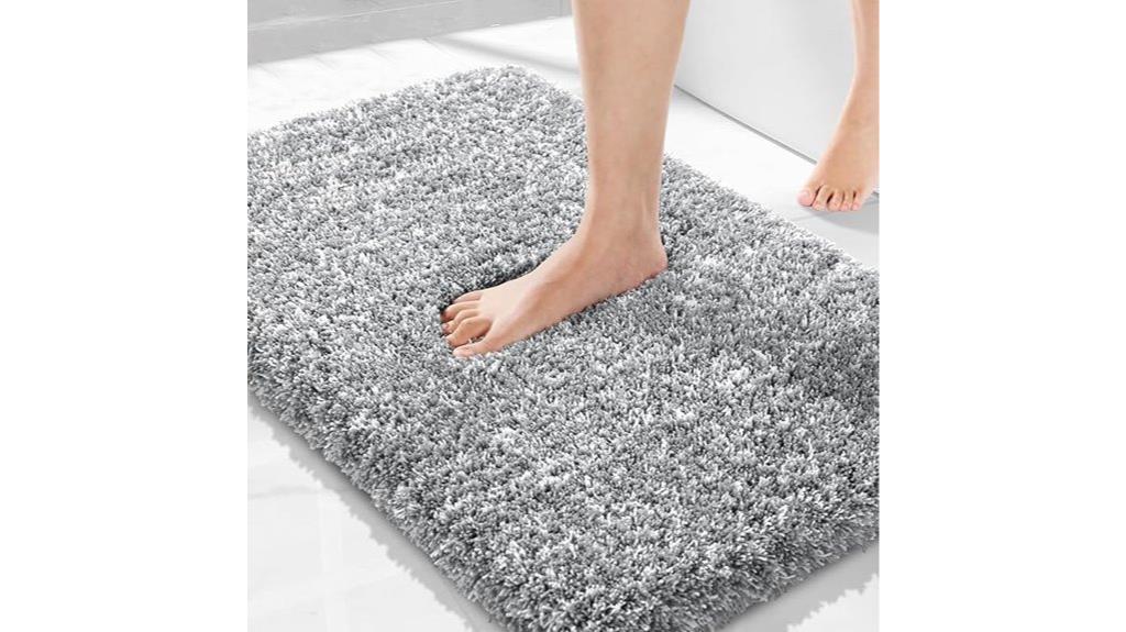 non slip washable bathroom rugs