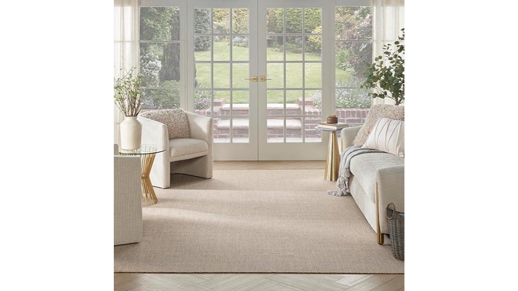 nourison ivory jute rug