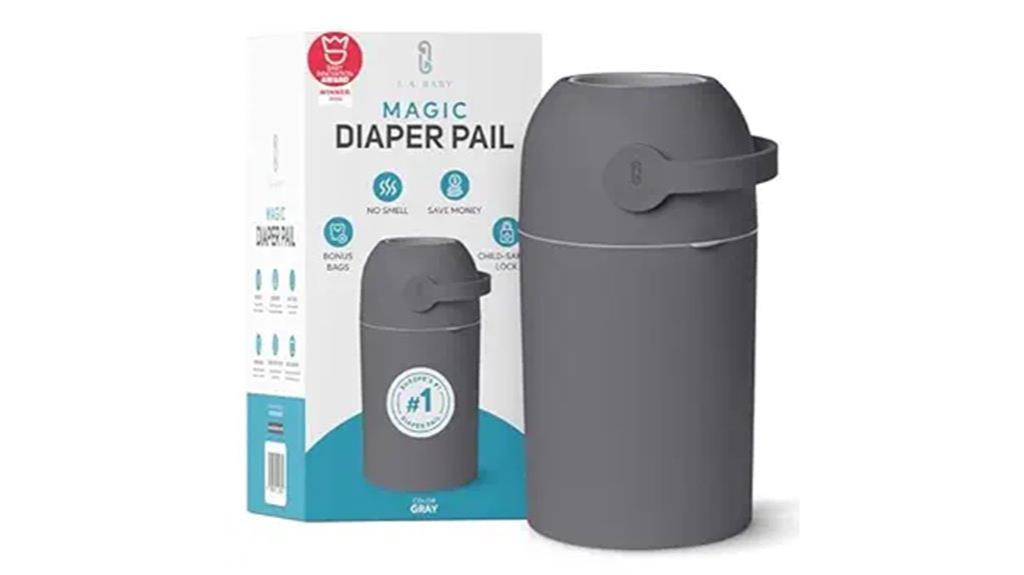odor free baby diaper pail