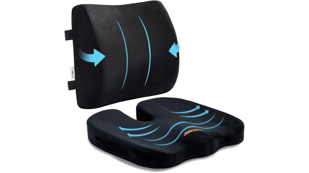 office chair cushion set