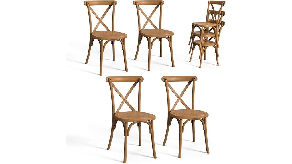 outdoor dining chair set