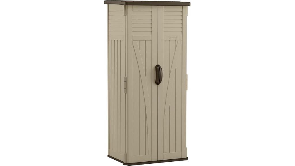 outdoor plastic garden shed