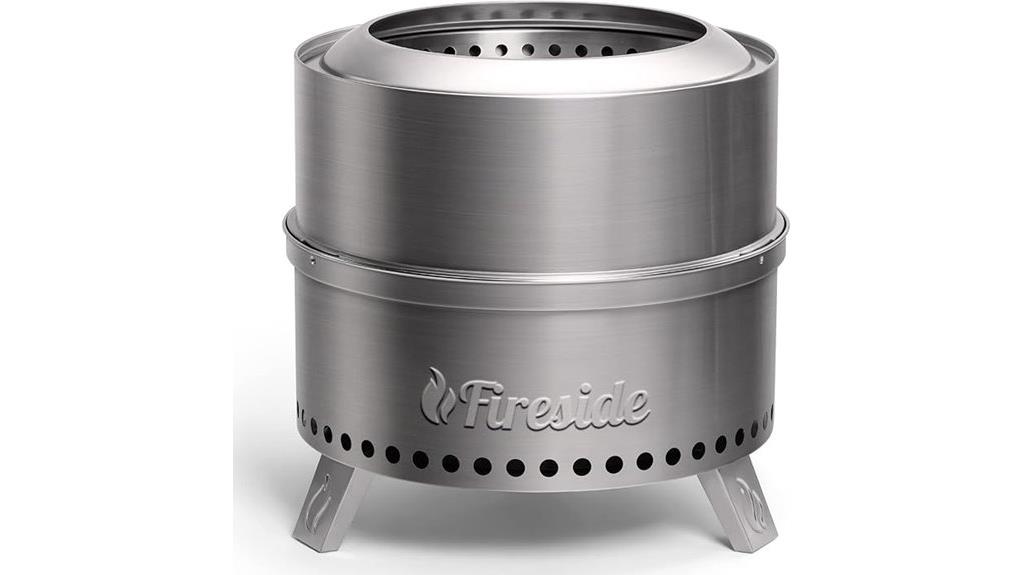 outdoor smokeless fire pit