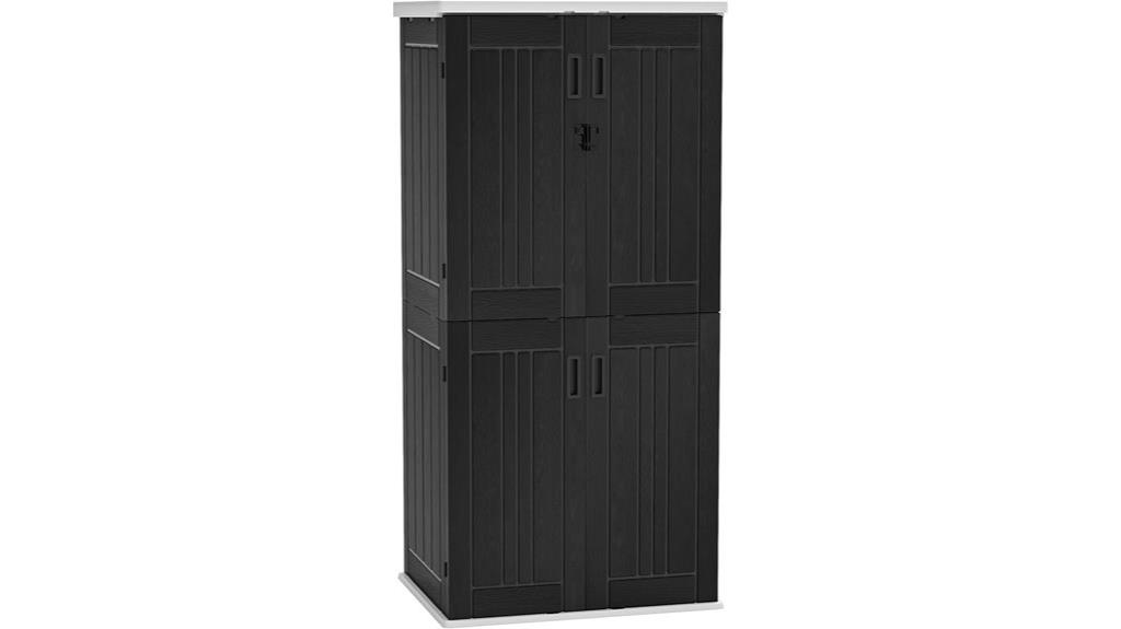 outdoor tall storage cabinet