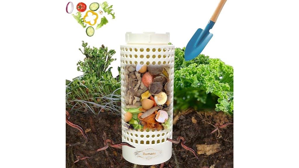 outdoor worm composting system